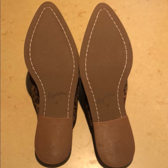⭐️SOLD⭐️Seychelles leopard slide on mule shoe size 9 - Picture 4 of 7